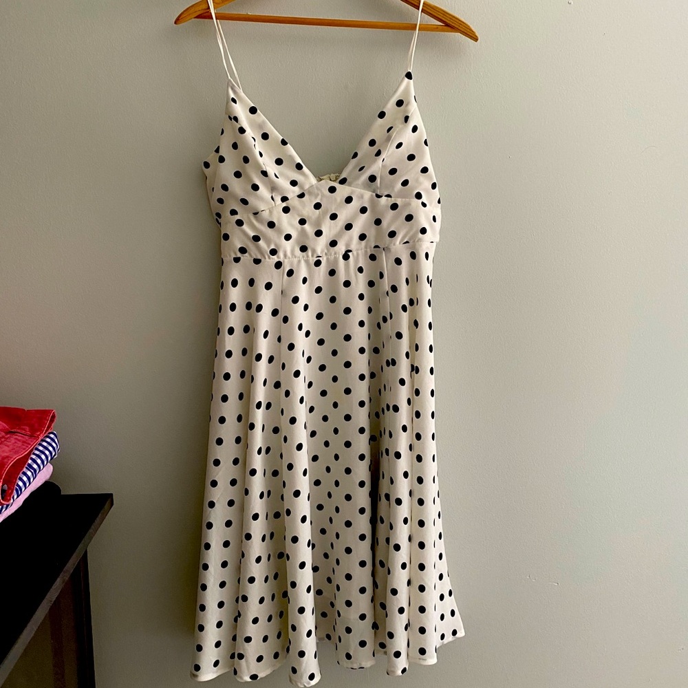 LuLu’s polka dot swing dress